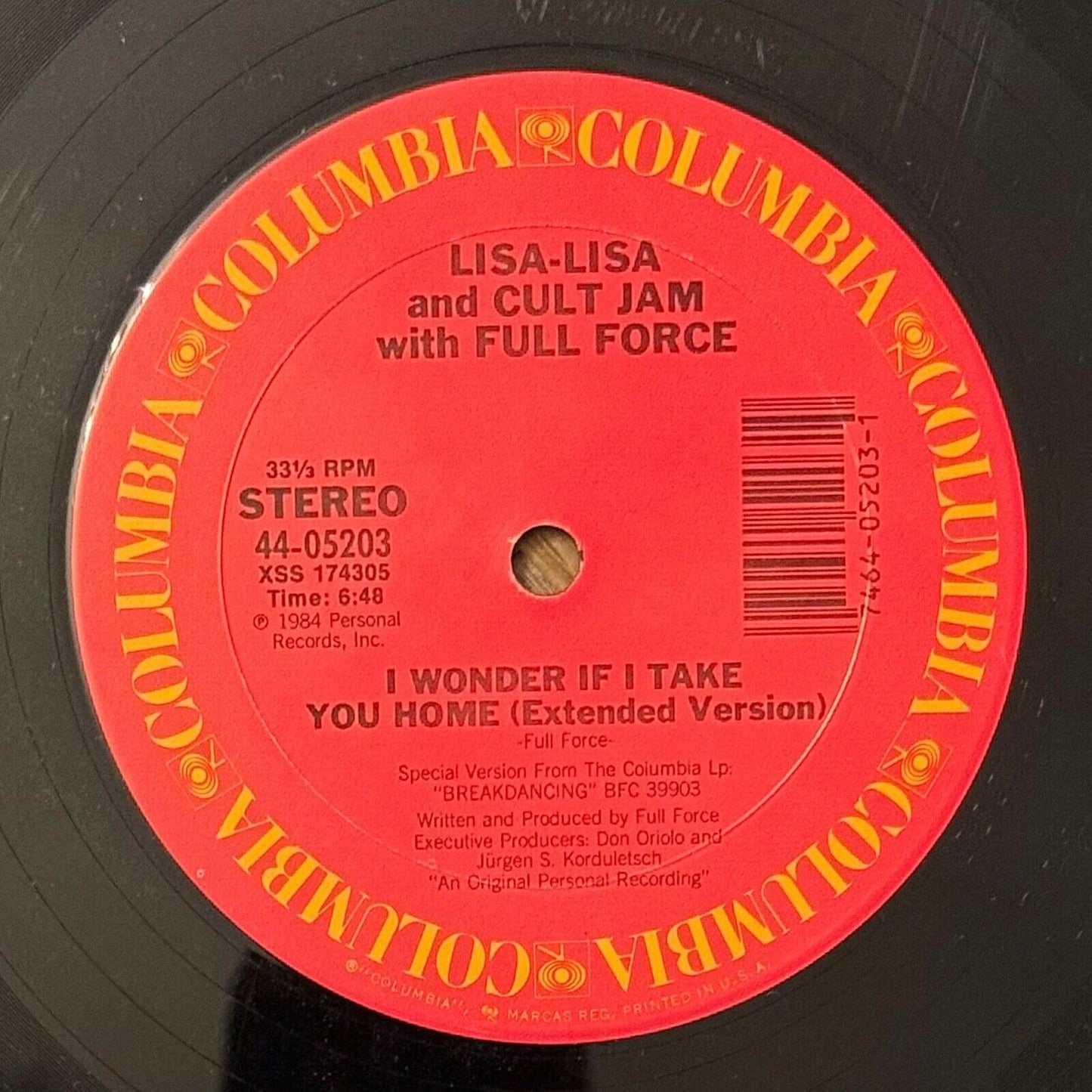 Lisa Lisa And Cult Jam With Full Force - I Wonder If I Take You Home 12” Vinyl