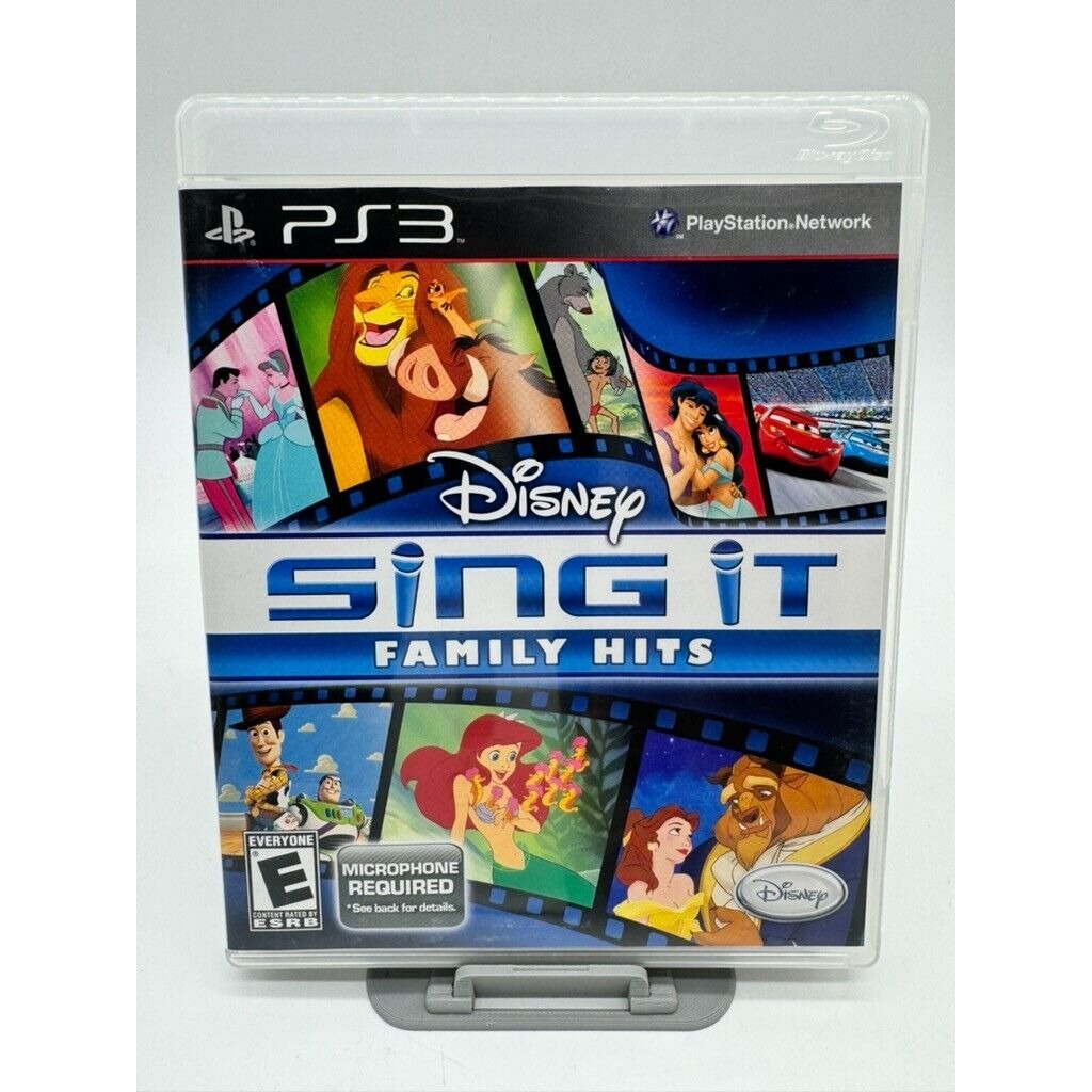 Disney Sing It: Family Hits Sony PlayStation 3 PS3 USED