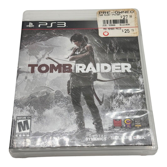 Tomb Raider Video Game PS3