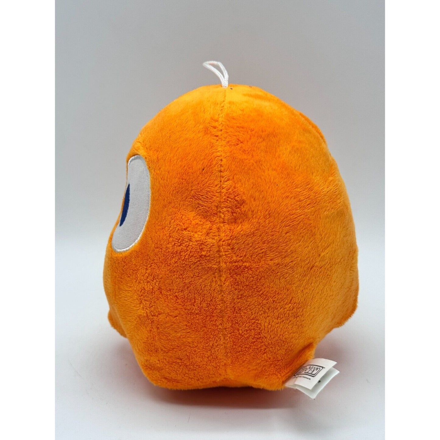 Bandai Namco Ms. Pac Man 7” Clyde the Orange Ghost Plush Stuffed Collectible Toy