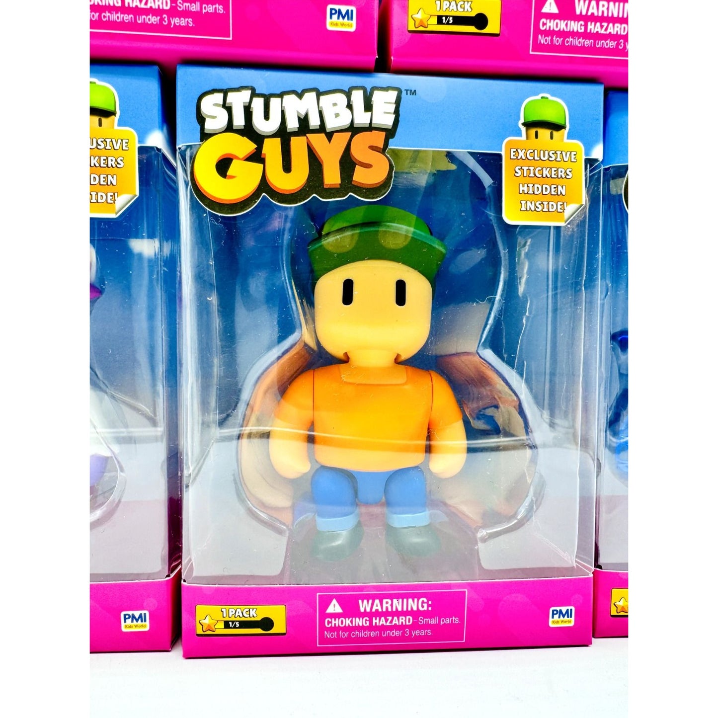 Stumble Guys 5pcs Collection 5” Action Figures in Window Box 2024 Nib New