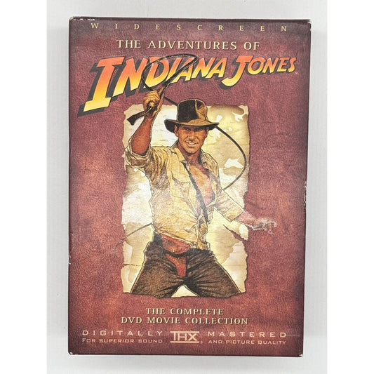 INDIANA JONES TRILOGY - The Adventure Collection - 4 Disc Set DVD