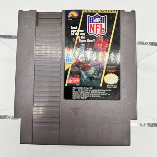 NFL Football Super Nintendo Entertainment System nes Cart