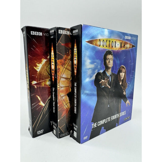 Doctor Who: The Complete Specials, 3rd Series & 4th Series DVD Lot