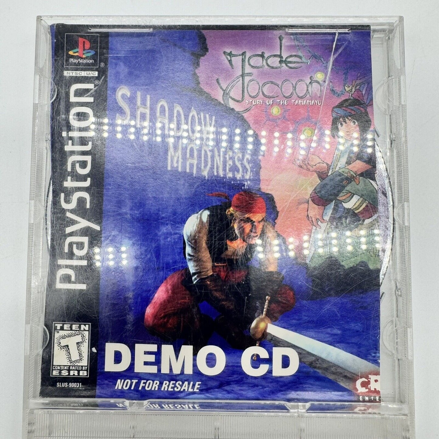 Jade Cocoon Shadow Madness The Demo (Demo Disc) Sony PlayStation 1 PS1 Demo