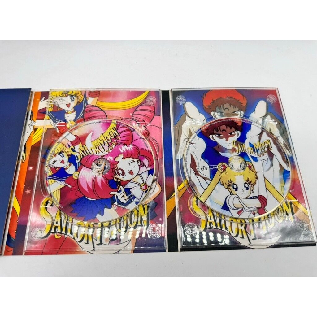 Sailor Moon 01 And 02 Rare 6 DVD Set Volume 1-6 Anime