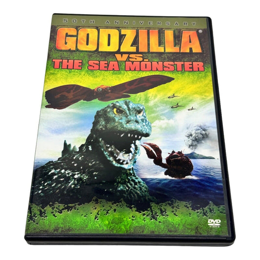 Godzilla Vs. the Sea Monster 1966 DVD 2005 50th Anniversary Jun Fukuda Kaiju