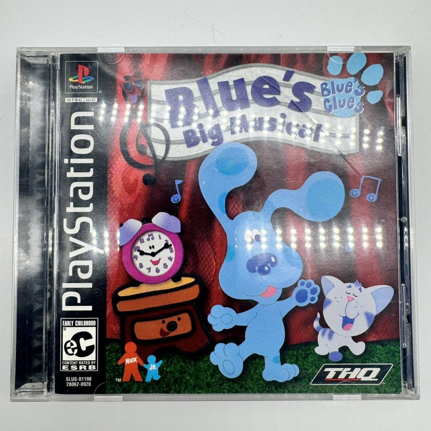 Blue's Clues: Blue's Big Musical (Sony PlayStation 1, 2001)