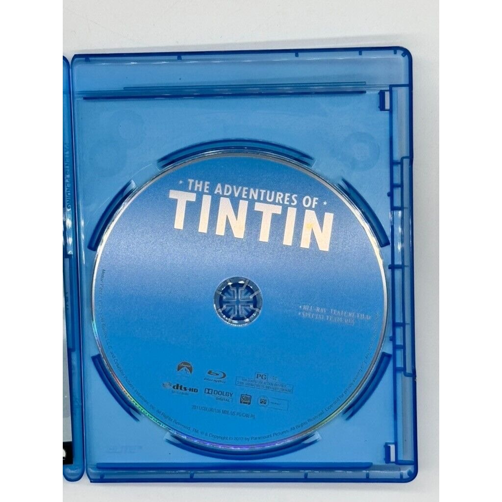 The Adventures of Tintin (Two-Disc Blu-ray/DVD Combo + Digital Copy) - VERY GOOD