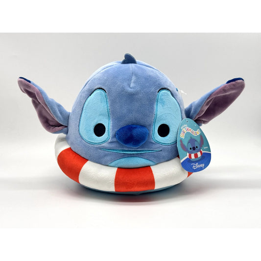 Squishmallow Disney Lilo & Stitch Lifesaver Stitch 8 Inch Soft Plush New