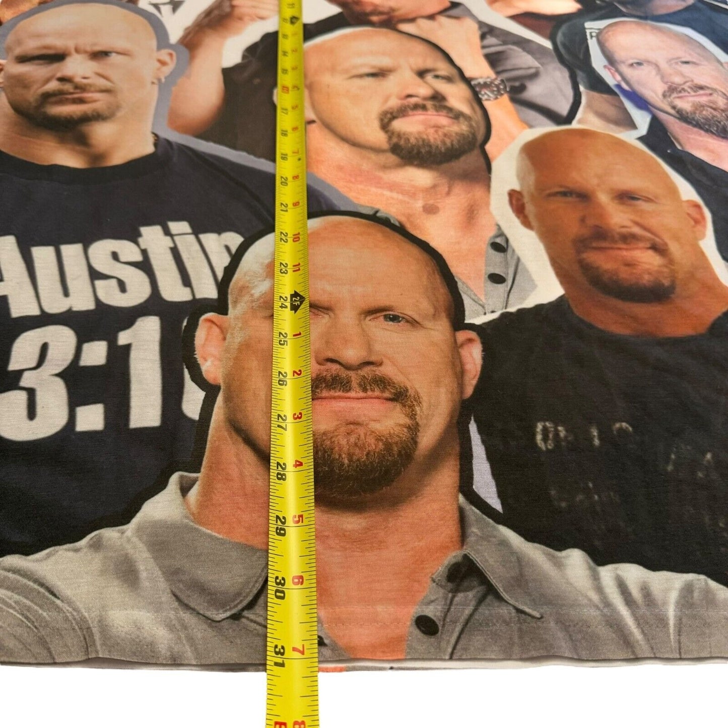 WWE Steve "Stone Cold" Austin T-Shirt Size 2-Extra Large