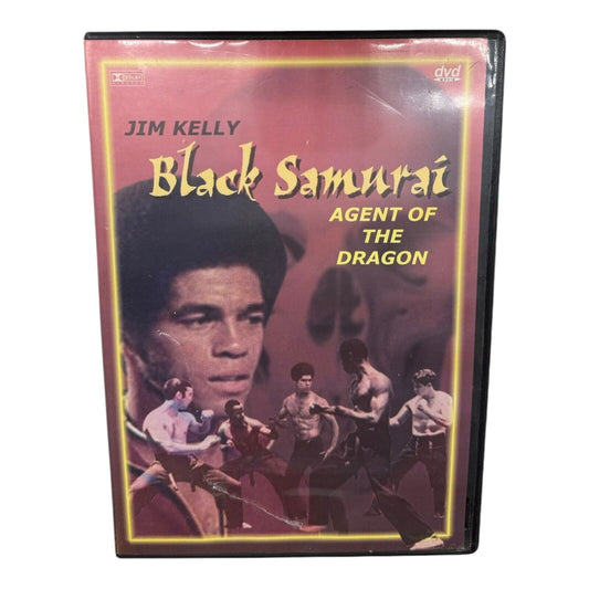 Black Samurai Agent Of The Dragon DVD Jim Kelly Martial Arts Kung Fu