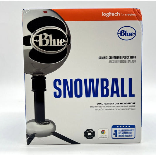 Blue 988-000068 Snowball USB Microphone - NEW