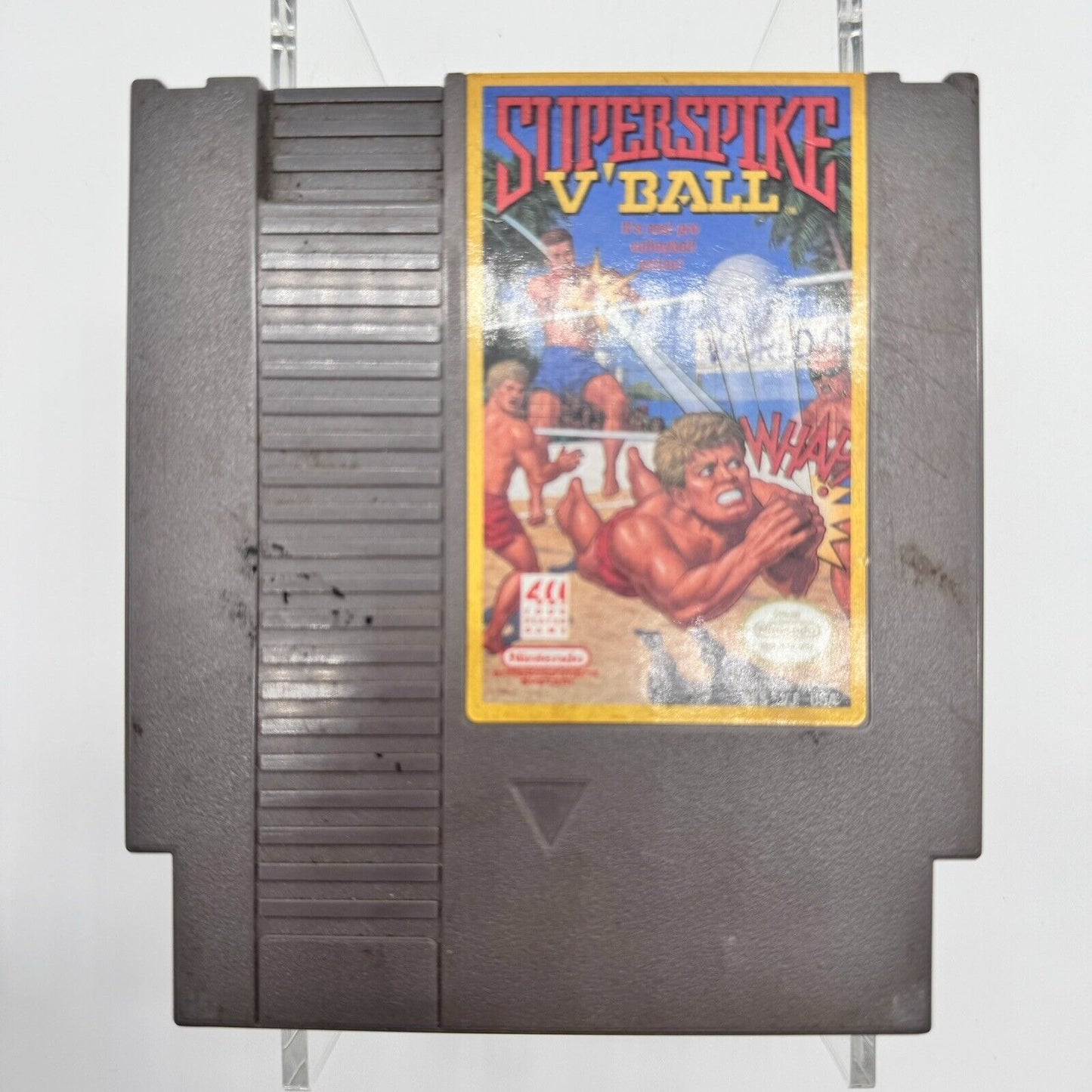 Superspike V'Ball Nintendo NES Authentic Cart