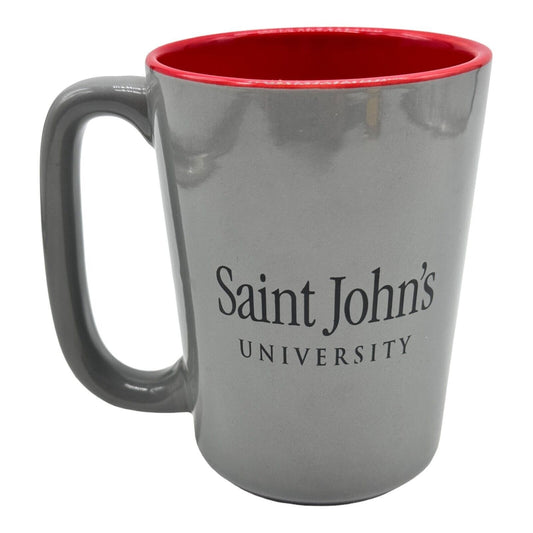 St. John's University Mug Grey Red New Officially Licensed