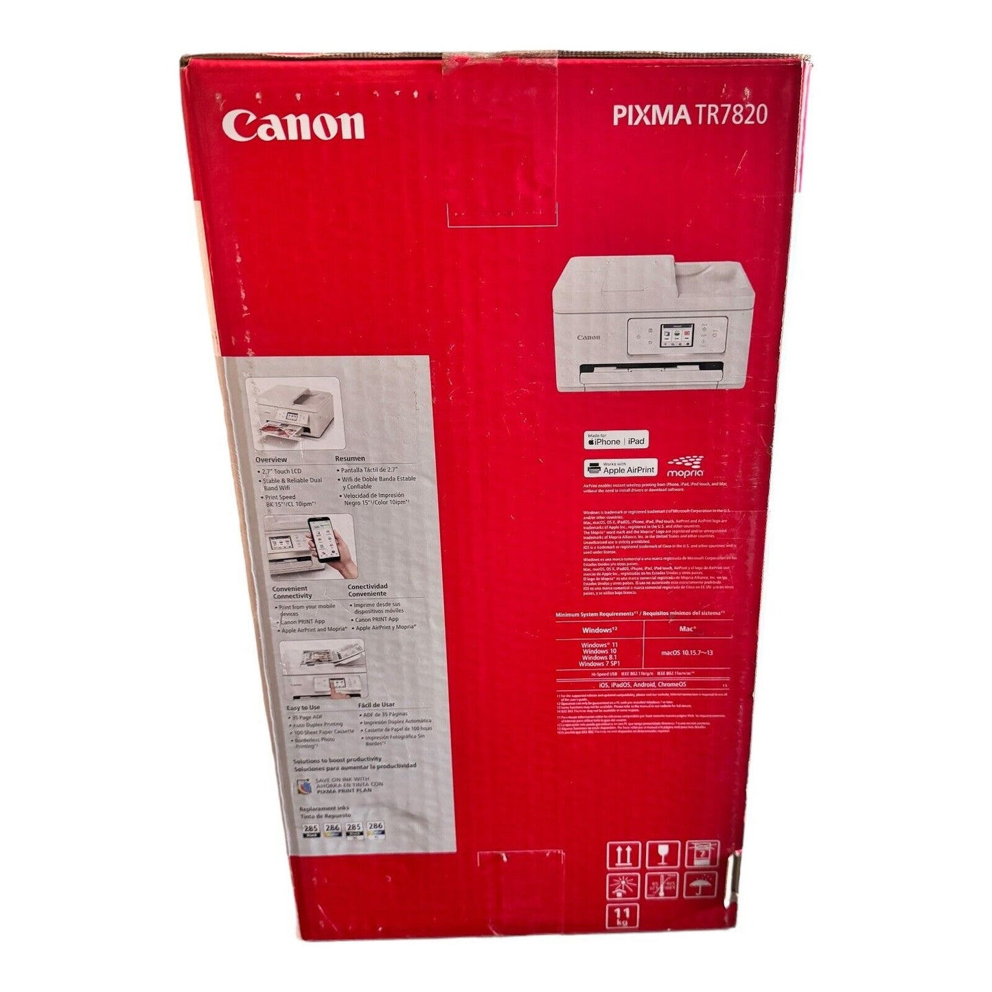 Canon PIXMA TR7820 Wireless All in One Inkjet Printer NEW