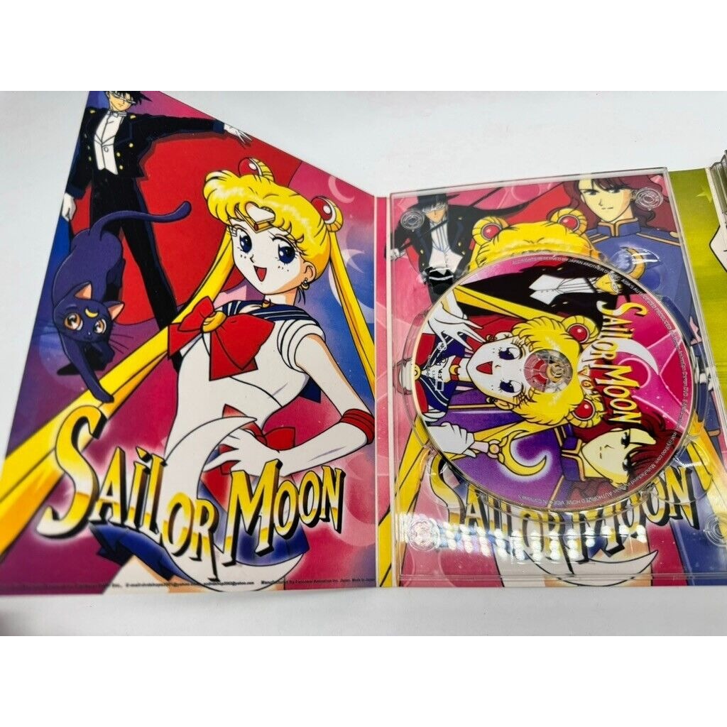 Sailor Moon 01 And 02 Rare 6 DVD Set Volume 1-6 Anime