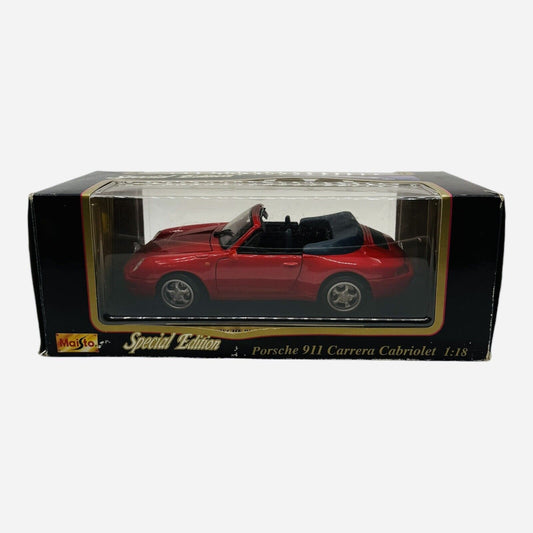 Maisto 1994 Porsche 911 Carrera Cabriolet 1:18 Special Edition