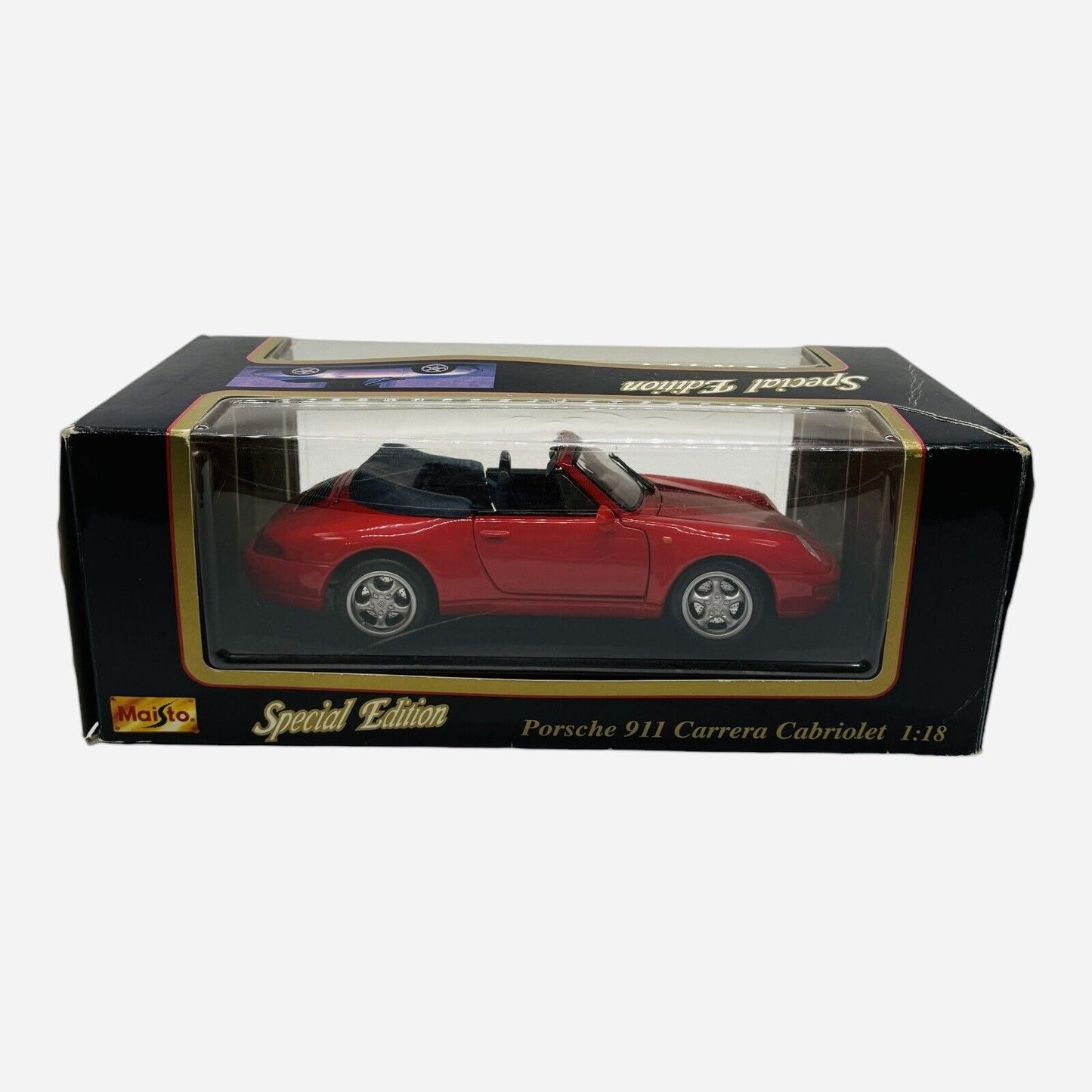 Maisto 1994 Porsche 911 Carrera Cabriolet 1:18 Special Edition