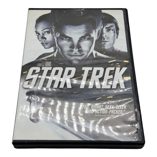 Star Trek (DVD, 2009) A Film By JJ Abrams Chris Pine Winona Ryder