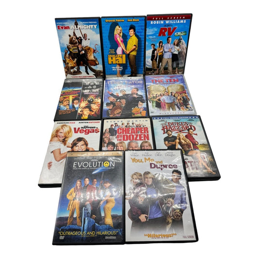 Comedy Movie Night - 12 Movie DVD Lot | Bill & Ted, Evan Almighty, and more