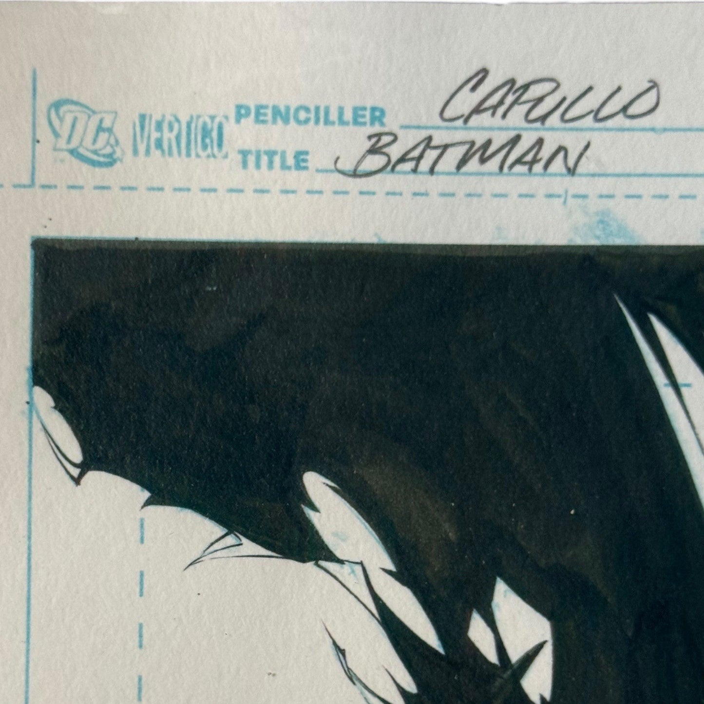 Batman #5 Page 19 Court of Owls Art - Capullo Glapion 11x17 DC 2012