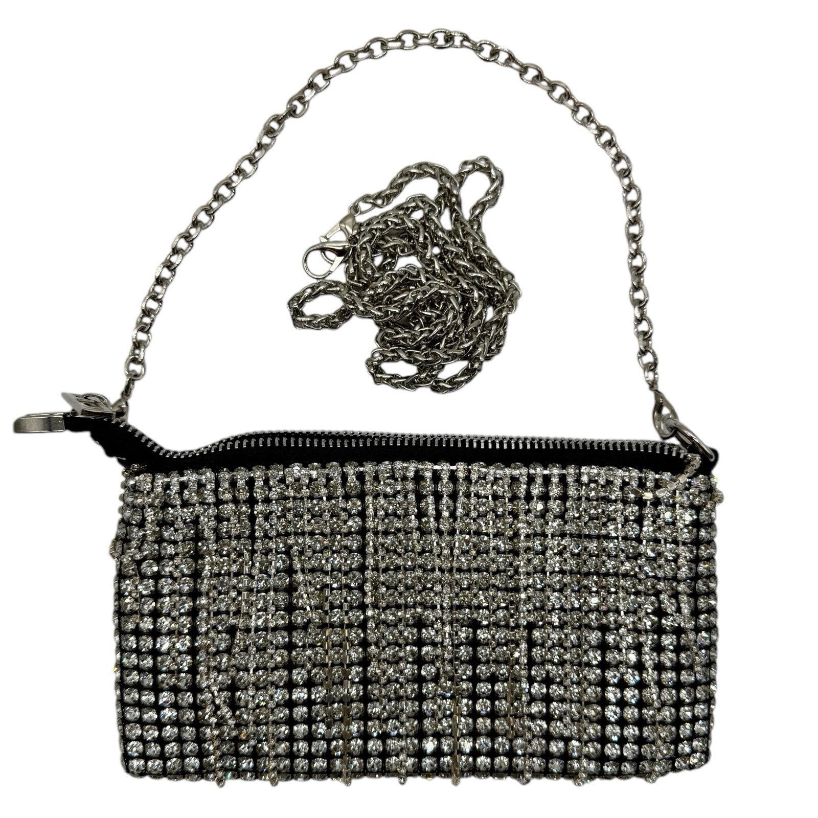 Rhinestones Tassel Clutch Evening Bags Shoulder Bag Purse
