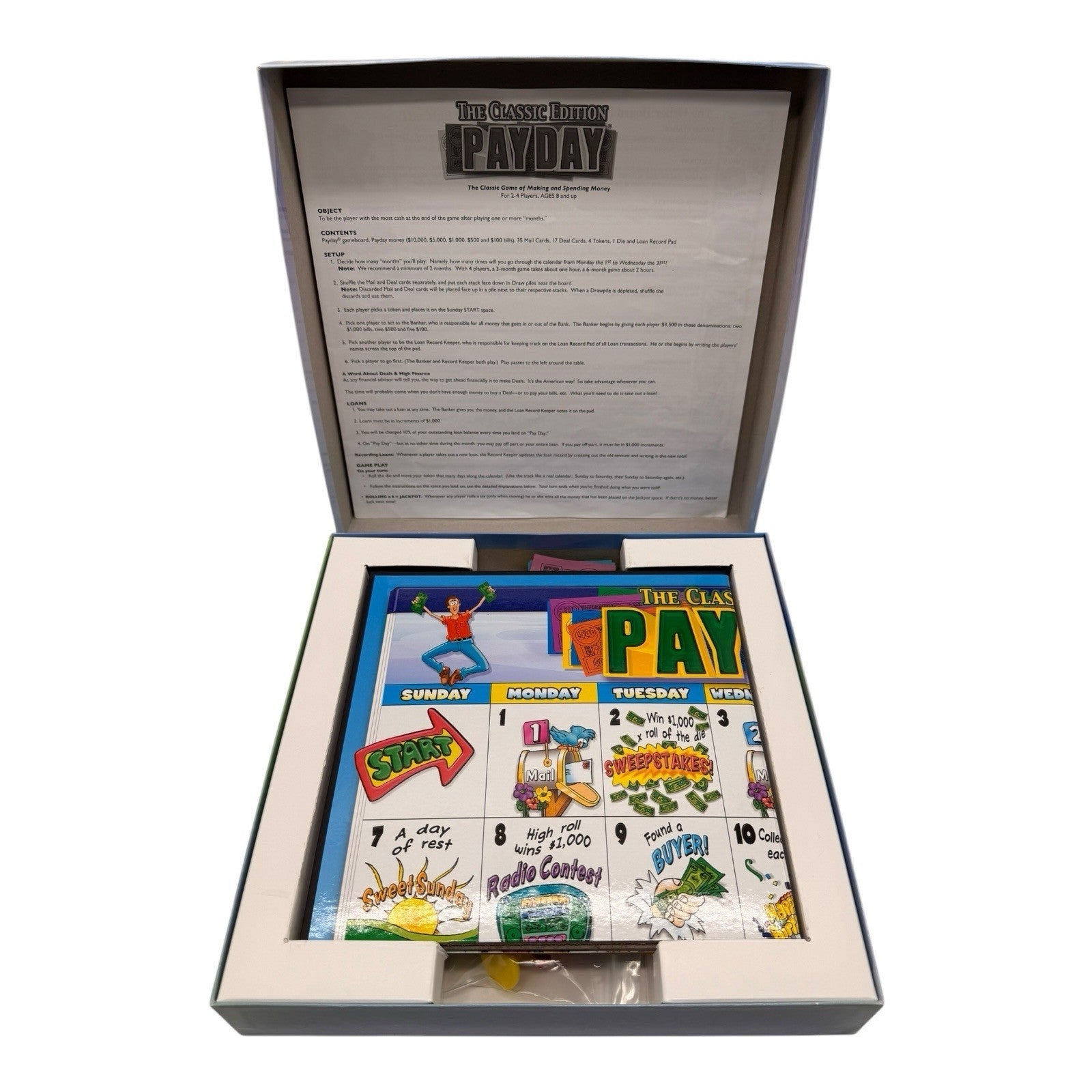 Hasbro Payday Board Game Classic Edition 2011 Family Fun