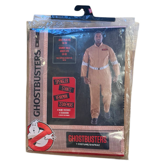 Adult Ghostbusters Costume Licensed - Adult Plus 4XL