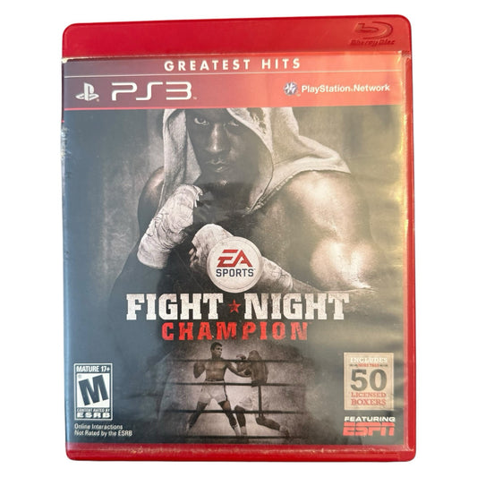 Fight Night Champion (Sony PlayStation 3, 2011) PS3 Greatest Hits