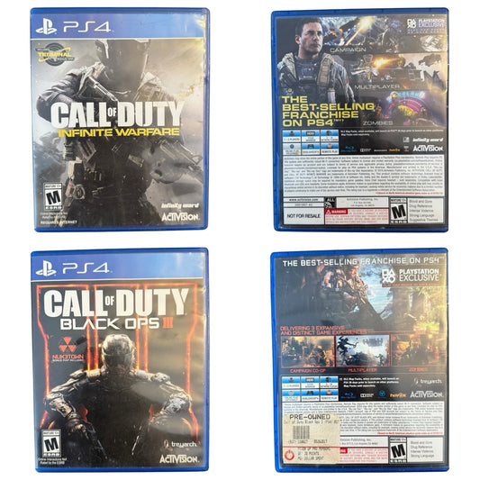 Call Of Duty • Bundle • Infinite Warfare & Black OPs 3