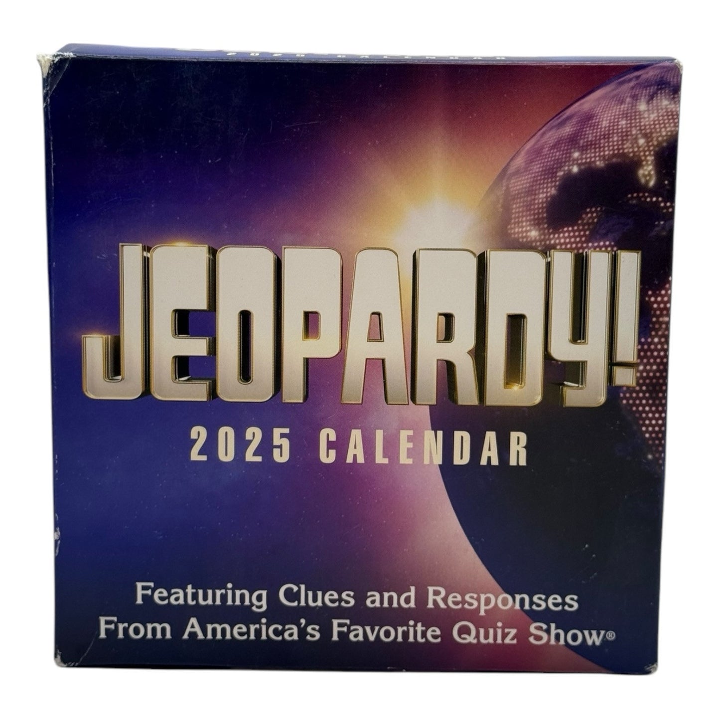 Jeopardy! 2025 Day-To-Day Calendar