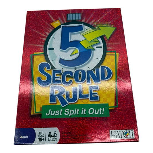 Play Patch Five 5 Second Rule Board Game - Fun Family Trivia Game
