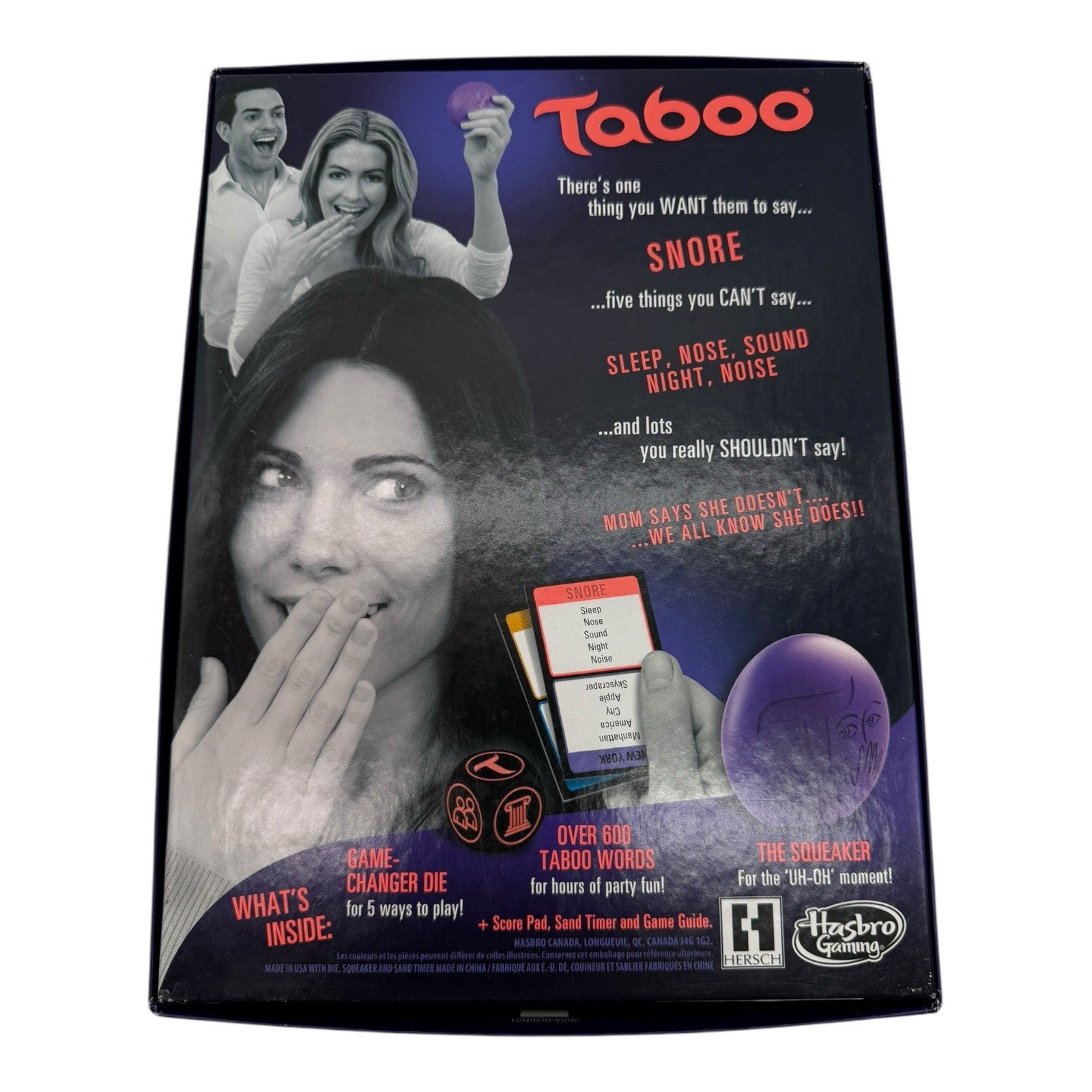 Taboo - The Game Of Unspeakable Fun - Board Game
