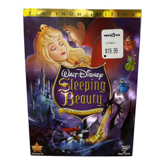 Sleeping Beauty Disney NEW SEALED DVD 2-Disc Platinum Edition w/ Slipcover