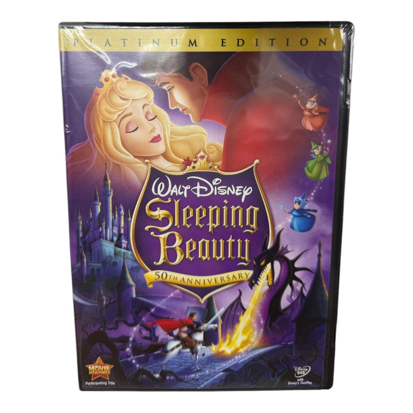 Sleeping Beauty Disney NEW SEALED DVD 2-Disc Platinum Edition w/ Slipcover