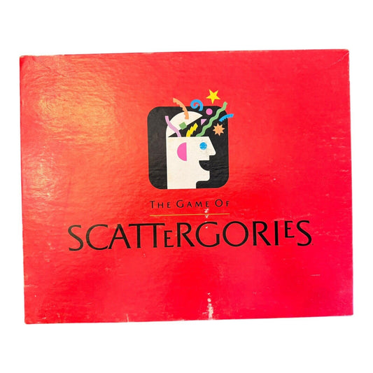 Scattergories Game by Milton Bradley Good Condition Vintage 1988